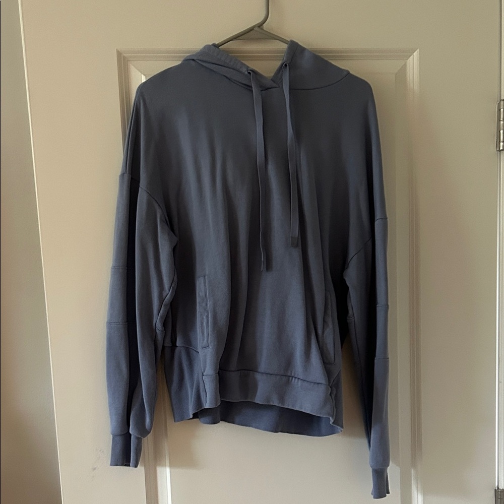 ALO Yoga Slate Blue Hoodie